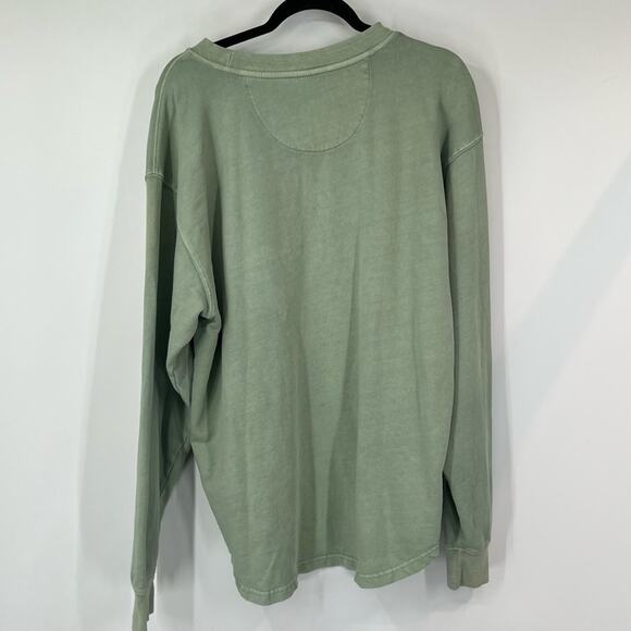 Outdoor Trading Co Mackinac Island Embroidered Green Pullover Sweatshirt - Picture 5 of 7